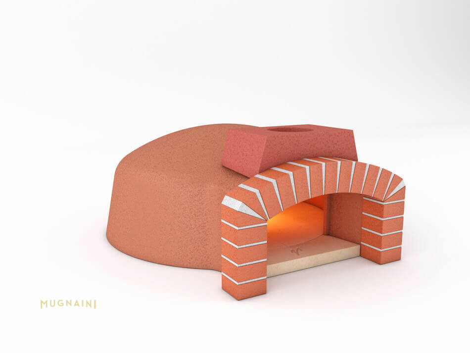 Mugnaini Medio 100 Masonry Pizza Oven Kit