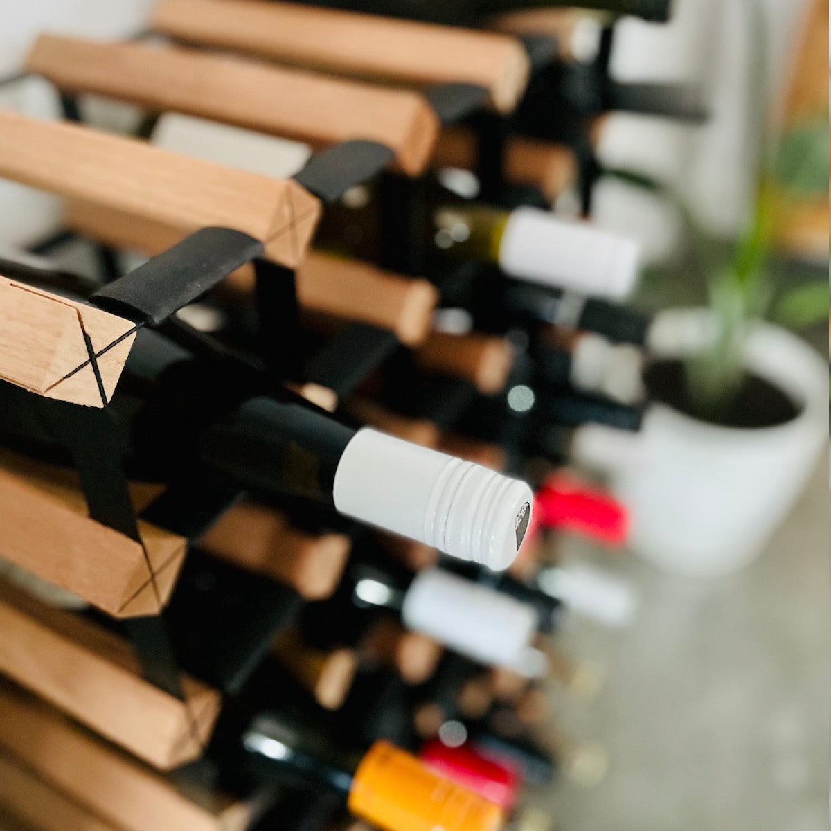 Custom Built Wine Rack | Rustic Hardwood | Un-Assembled