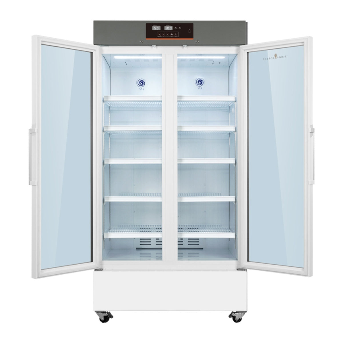 2℃~8℃ 756L Upright 2-Door Medical Fridge & Lab Refrigerator
