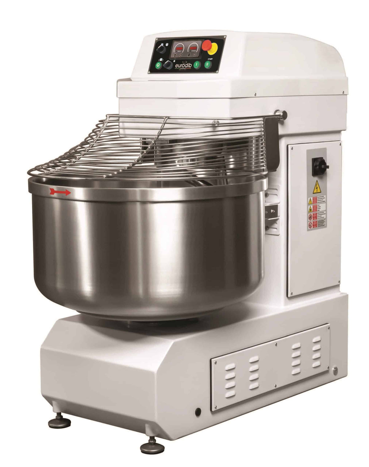 Rotating Jet Mixer Eurodib MSP60 JET/T Spiral Mixer – 60kg Dough Capacity | ProKitchen Direct