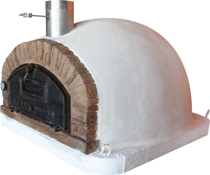 Authentic Pizza Ovens 'Buena Ventura Sierra’ Premium Wood-Fired Pizza Oven / Handmade, Brick, Stacked Stone, Bake, Roast / BUENAR