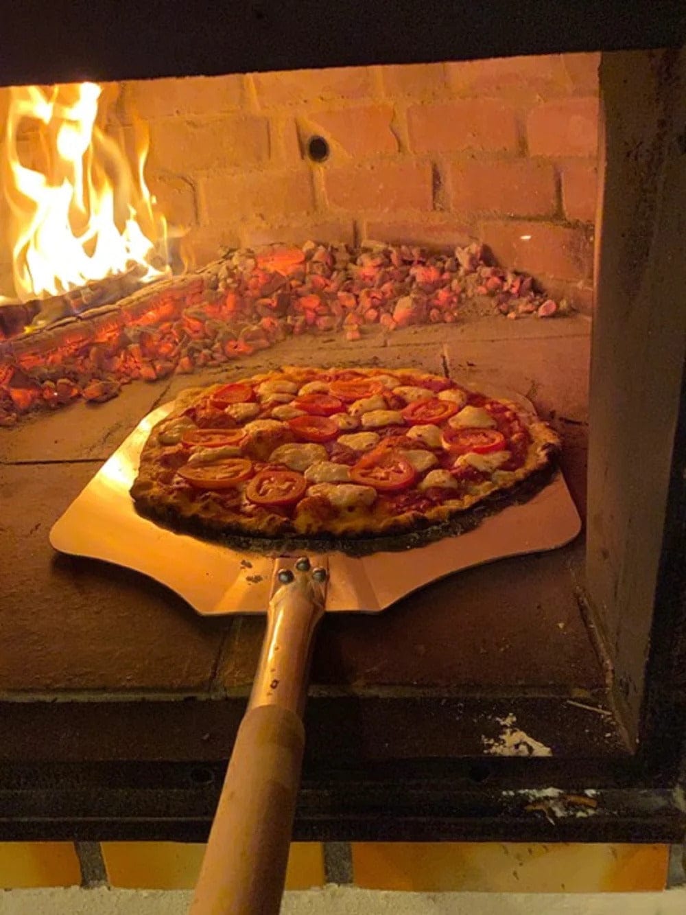 Authentic Pizza Ovens ‘Lisboa Roma’ Premium Wood-Fired Pizza Oven / Handmade, Brick, Bake, Roast, Rotisserie / LISROMPREM