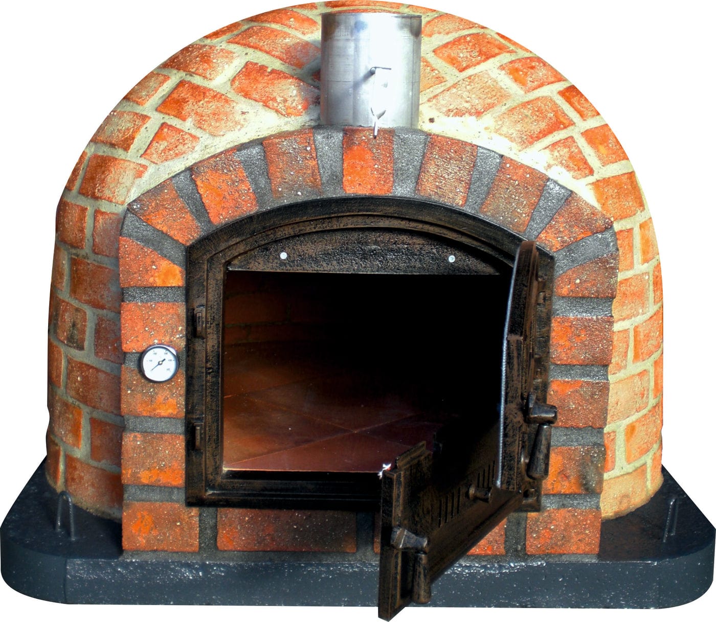 Authentic Pizza Ovens ‘Lisboa Rustic’ Premium Wood-Fired Pizza Oven / Handmade, Brick, Bake, Roast, Rotisserie / LISRUSTIC