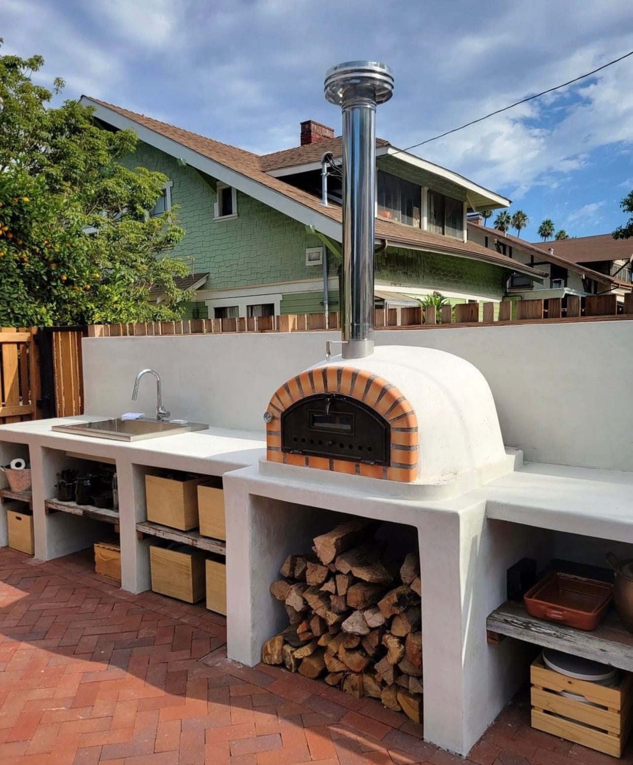 Authentic Pizza Ovens ‘Pizzaioli’ Premium Wood-Fired Pizza Oven / Handmade, Brick, Bake, Roast / PIZPREM