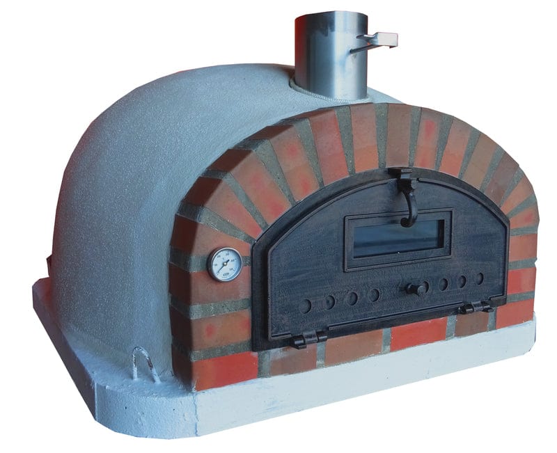 Authentic Pizza Ovens ‘Pizzaioli Rustic Arch’ Premium Wood-Fired Pizza Oven / Handmade, Brick, Bake, Roast / PIZRAPREM