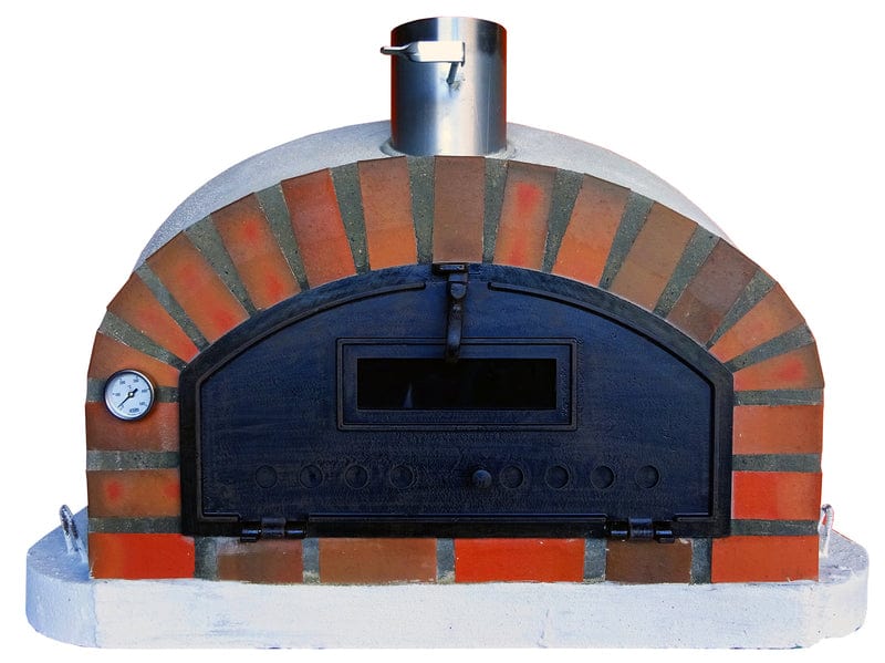 Authentic Pizza Ovens ‘Pizzaioli Rustic Arch’ Premium Wood-Fired Pizza Oven / Handmade, Brick, Bake, Roast / PIZRAPREM