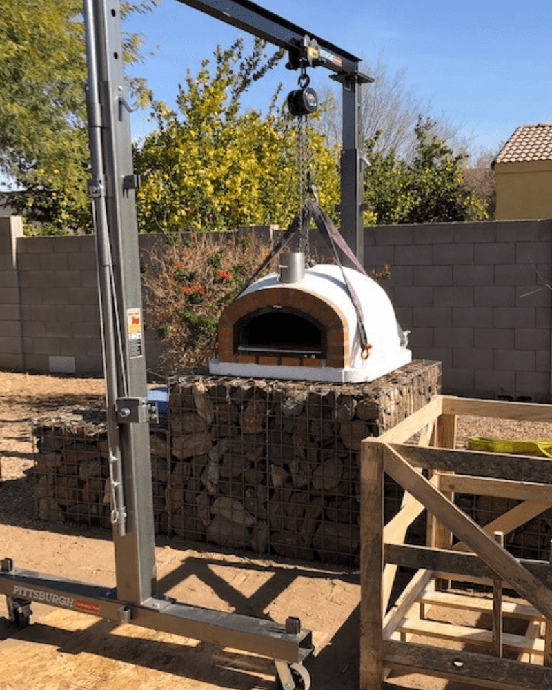 Authentic Pizza Ovens ‘Pizzaioli Rustic Arch’ Premium Wood-Fired Pizza Oven / Handmade, Brick, Bake, Roast / PIZRAPREM