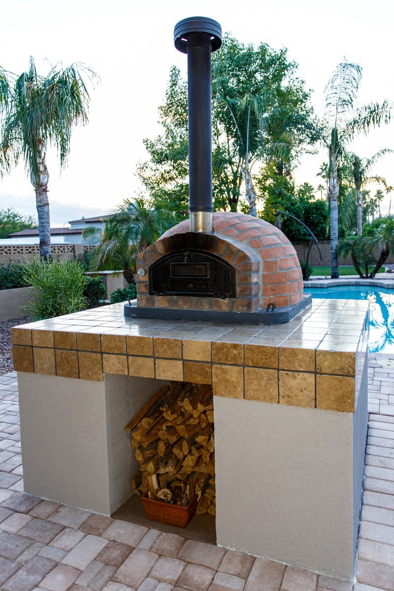 Authentic Pizza Ovens ‘Pizzaioli Rustic’ Premium Wood-Fired Pizza Oven / Handmade, Brick, Bake, Roast / PIZRUSTIC