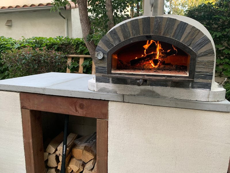 Authentic Pizza Ovens ‘Pizzaioli Stone Arch’ Premium Wood-Fired Pizza Oven / Handmade, Brick, Bake, Roast / PIZSAPREM