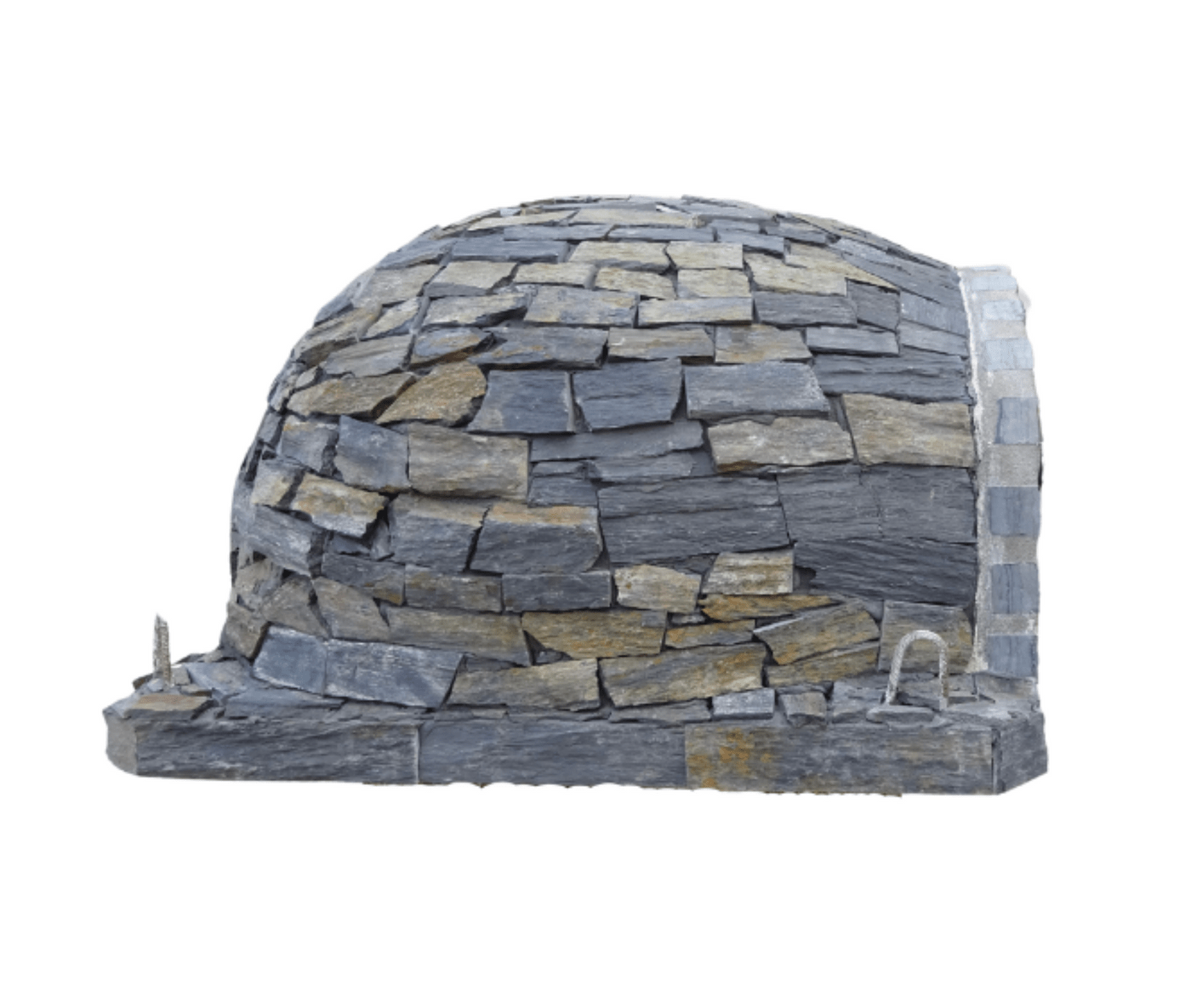 Authentic Pizza Ovens ‘Pizzaioli Stone Finish’ Premium Wood-Fired Pizza Oven / Handmade, Brick, Bake, Roast / PIZSTNPREM