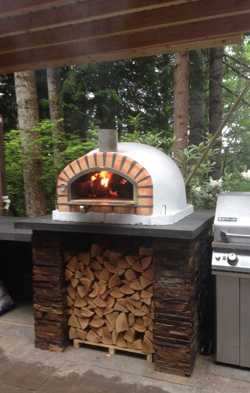 Authentic Pizza Ovens ‘Pizzaioli Traditional’ Wood-Fired Pizza Oven / Handmade, Brick, Bake, Roast / PIZ